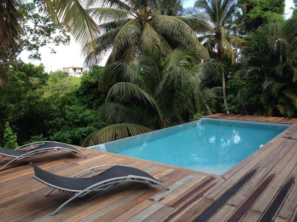 לה גוסייר Confortable T1 Le Gosier, Wi-Fi, Piscine Dans Gite מראה חיצוני תמונה